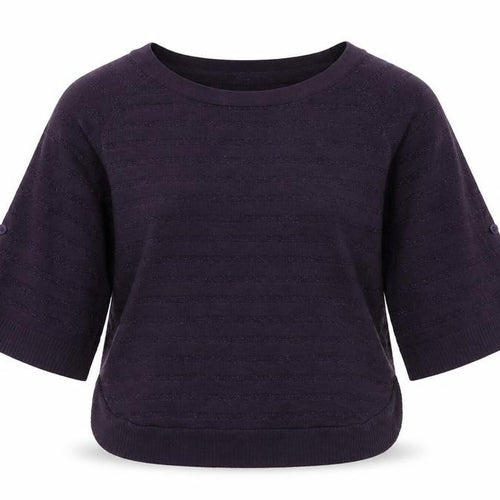 a.v.v Standard Womens Purple Roll Neck Acrylic Pullover Jumper Size 10