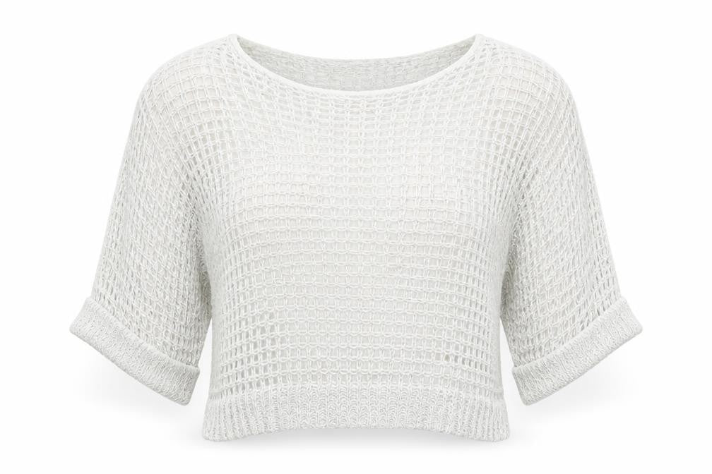Gina Tricot Womens Grey Round Neck Acrylic Pullover Jumper Size M