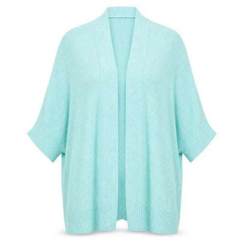 Anthology Womens Blue V-Neck Acrylic Cardigan Jumper Size 12