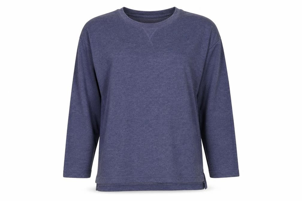 Being Casual Womens Blue Round Neck Polyester Pullover Jumper Size 12 - Size 12-14