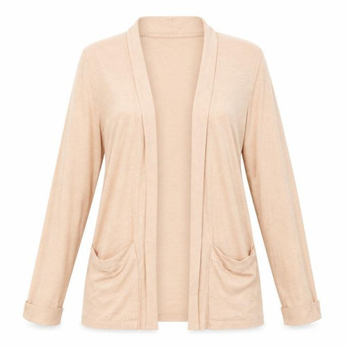 Forever 21 Womens Pink Collared Polyester Cardigan Jumper Size M - Open