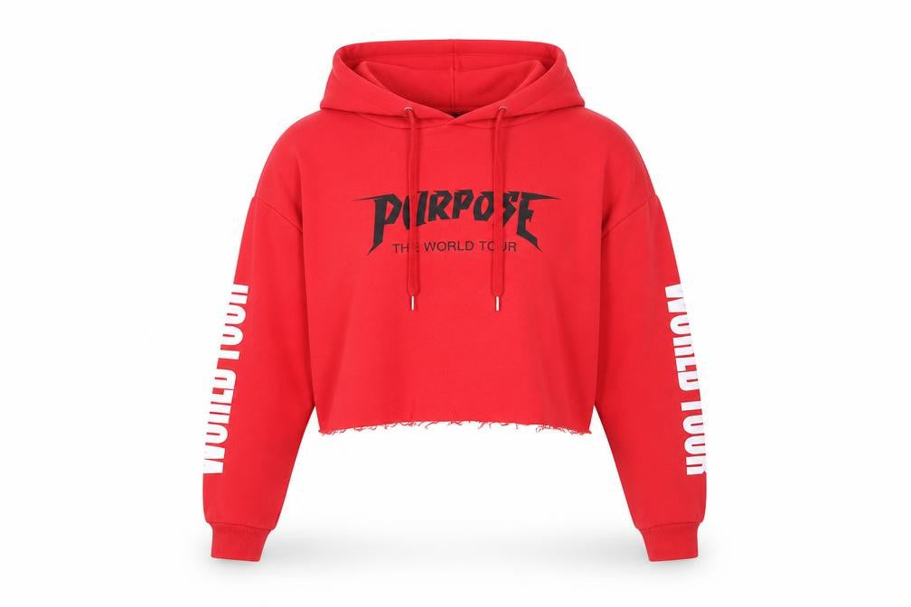 Divided Womens Red Cotton Pullover Hoodie Size S Pullover