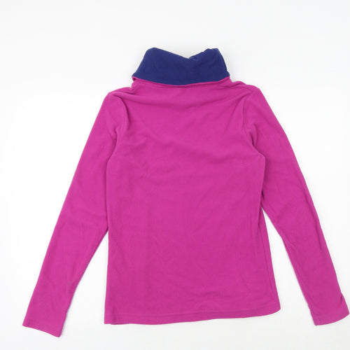 DECATHLON Womens Pink Polyester Pullover Sweatshirt Size XS Pullover