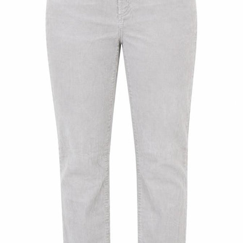 Gap Womens Grey Cotton Trousers Size 31 in Regular Zip