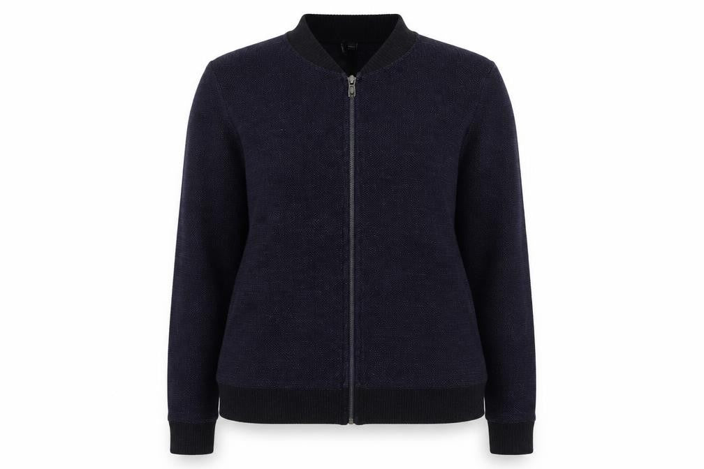 Capsule Womens Blue Polyester Full Zip Sweatshirt Size 16 Zip