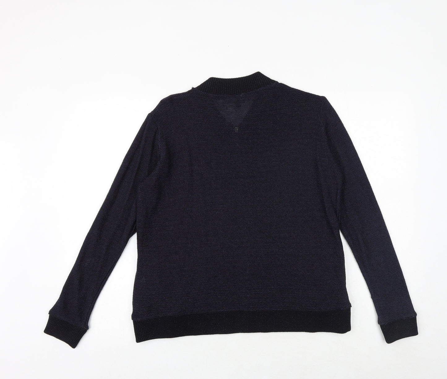 Capsule Womens Blue Polyester Full Zip Sweatshirt Size 16 Zip