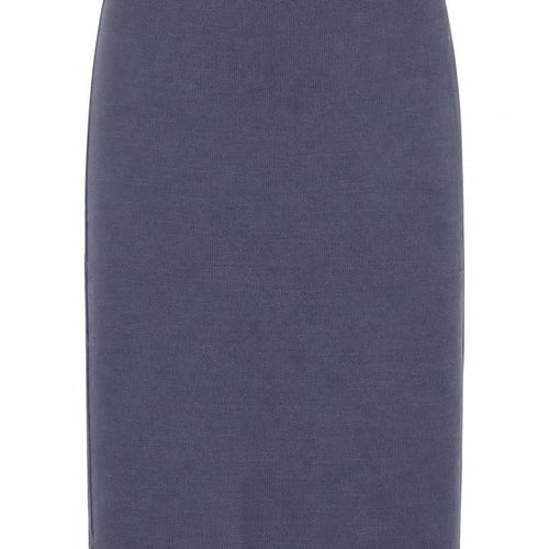 Dimension Womens Blue Acrylic A-Line Skirt Size 30 in