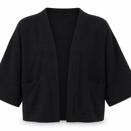 Very Womens Black V-Neck Viscose Cardigan Jumper Size M