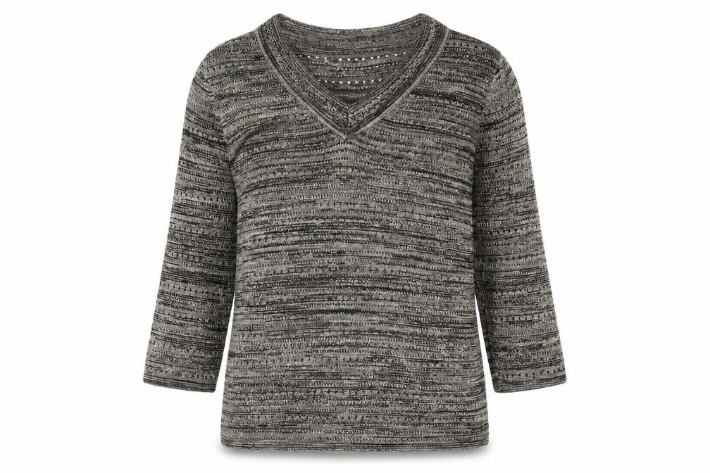 Country Casuals Womens Gold V-Neck Viscose Pullover Jumper Size S