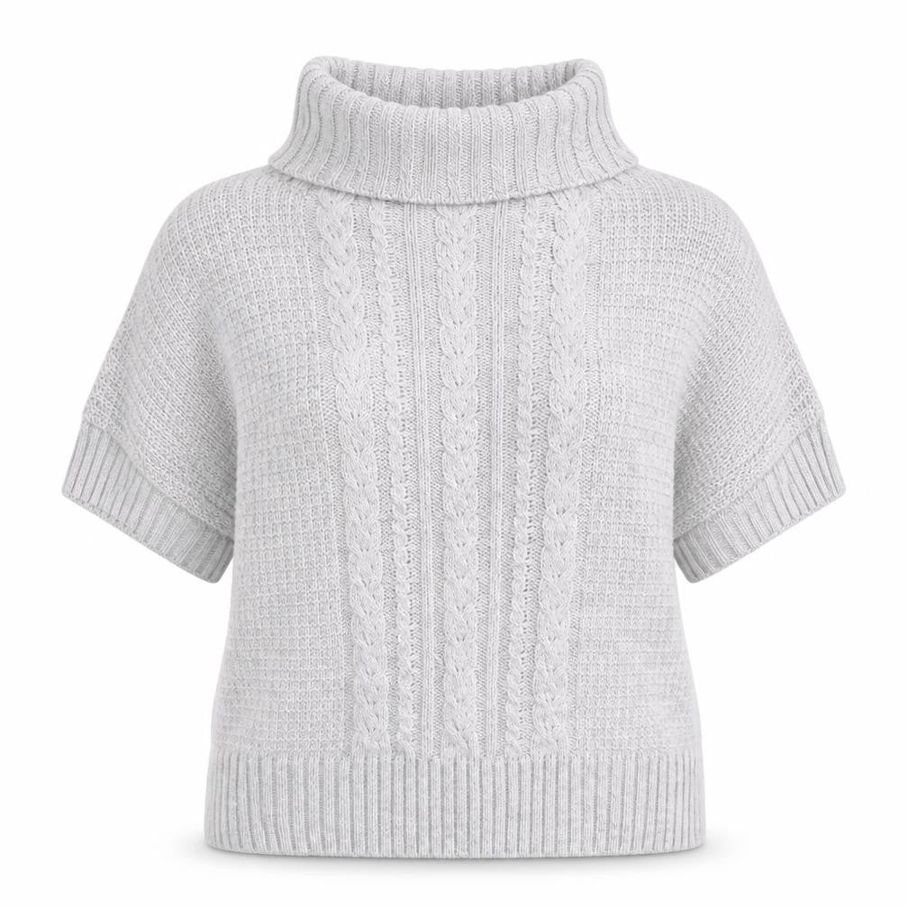Dorothy Perkins Womens Grey Round Neck Acrylic Pullover Jumper Size 16