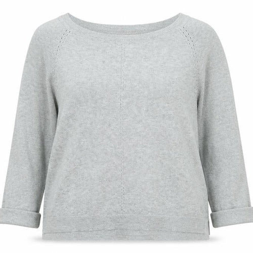 Monsoon Womens Green Boat Neck Viscose Pullover Jumper Size S