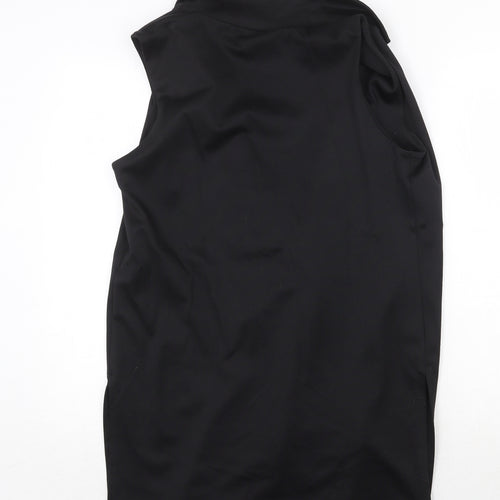 New Look Womens Black Jacket Waistcoat Size 12 - Open