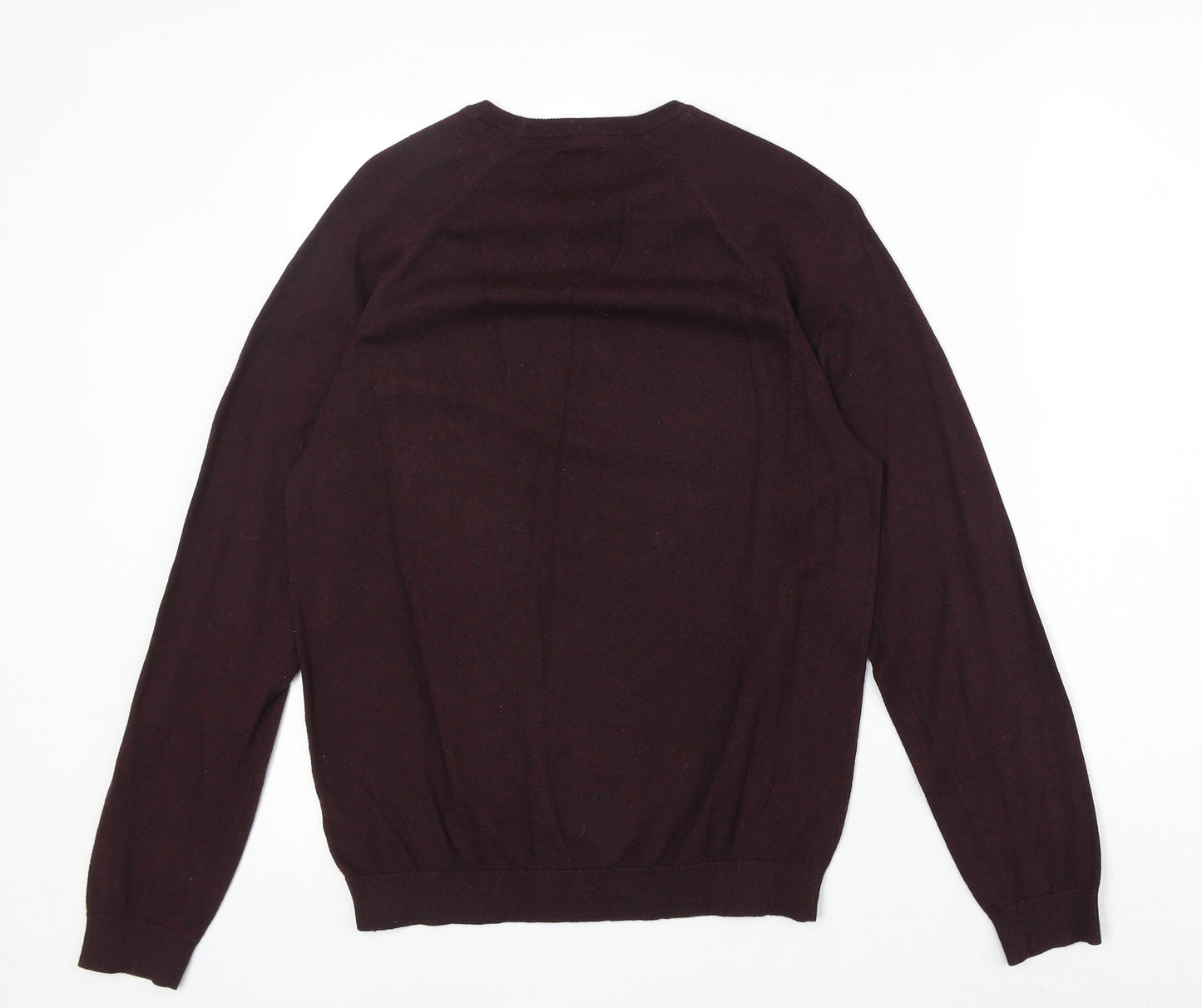 Burton Mens Red Cotton Pullover Sweatshirt Size S