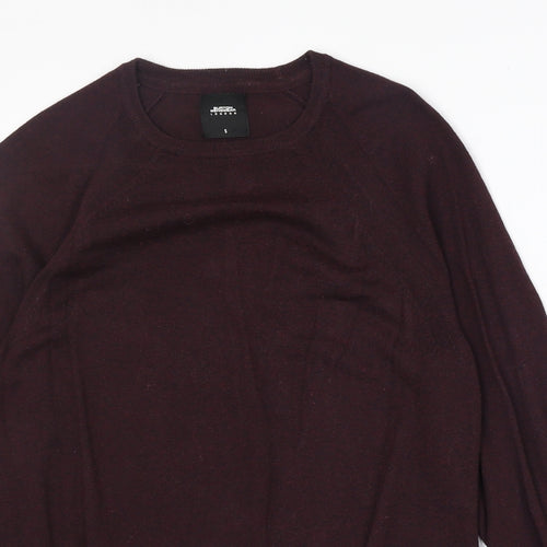 Burton Mens Red Cotton Pullover Sweatshirt Size S