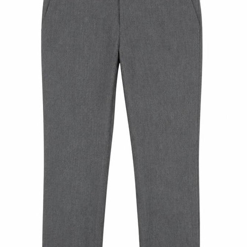 Burton Mens Grey Polyester Dress Pants Trousers Size 32 in Regular Zip