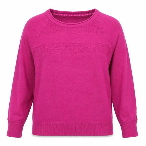 Per Una Womens Purple Round Neck Acrylic Pullover Jumper Size 16