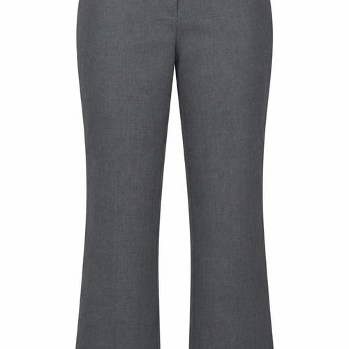 Marks and Spencer Womens Grey Polyester Dress Pants Trousers Size 12 Regular Hook & Eye