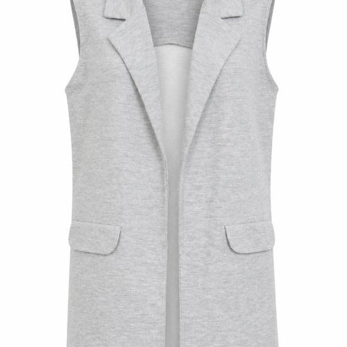 New Look Girls Grey Gilet Jacket Size 12-13 Years Pullover