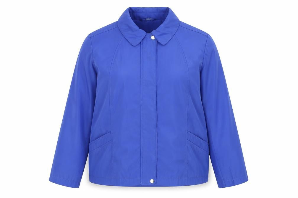 Bonmarché Womens Blue Jacket Size L Zip