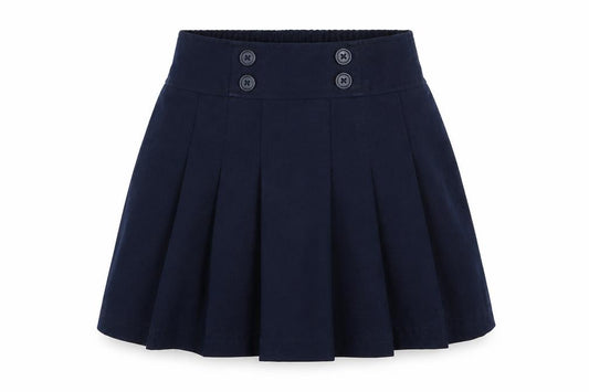 IZOD Girls Blue Polyester Flare Skirt Size 6 Years Regular Zip