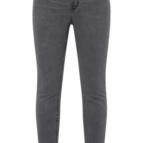ORSAY Womens Grey Cotton Skinny Jeans Size 10 Regular Zip