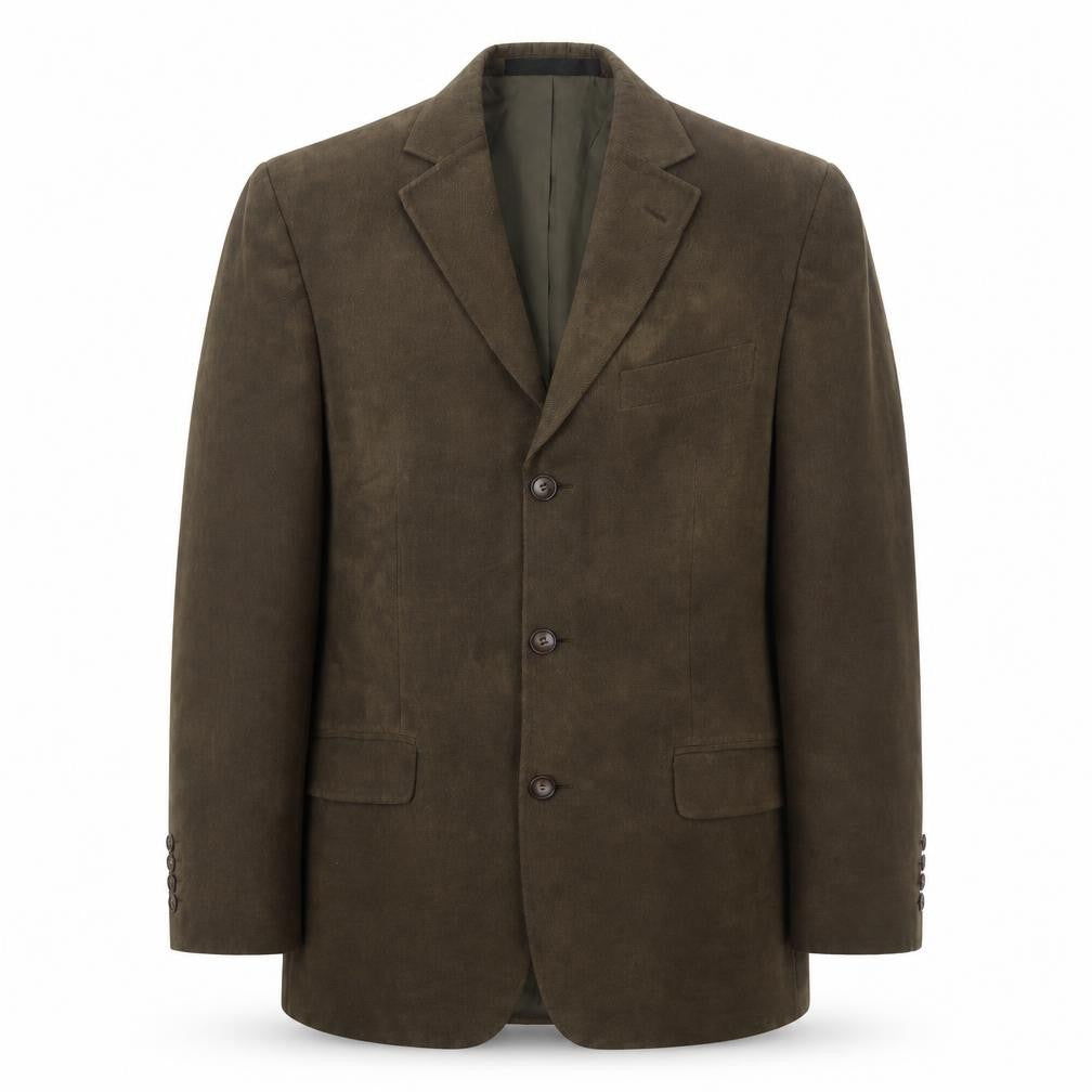 Marks & Spencer Mens Brown Polyester Jacket Blazer Size 36 Regular