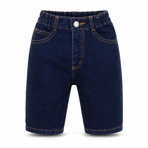 NEXT Boys Blue Cotton Capri Jeans Size 3-6 Months Zip