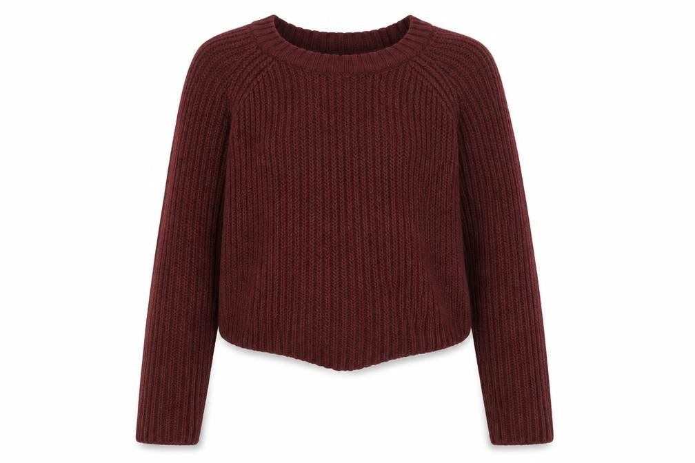 New Look Girls Purple Round Neck Acrylic Pullover Jumper Size 10-11 Years Pullover