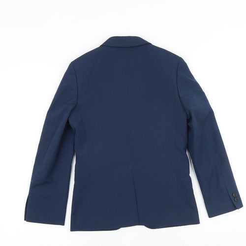 NEXT Boys Blue Jacket Size 10 Years Button - Suit Jacket