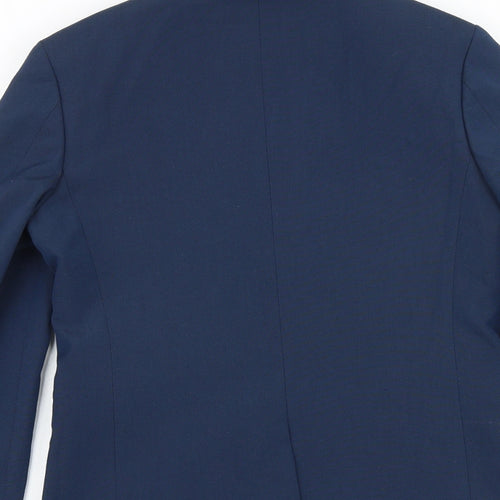 NEXT Boys Blue Jacket Size 10 Years Button - Suit Jacket