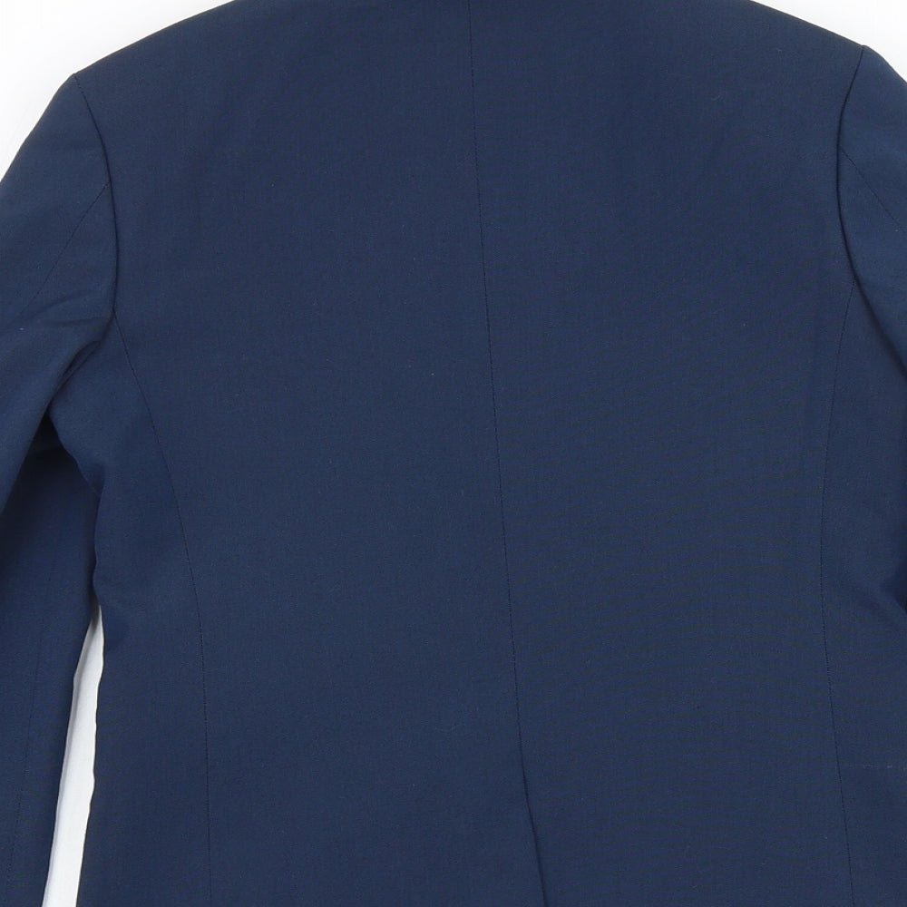 NEXT Boys Blue Jacket Size 10 Years Button - Suit Jacket