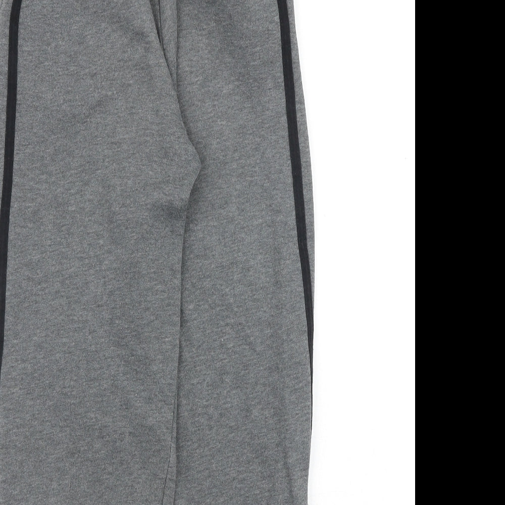 Lonsdale Boys Grey Cotton Jogger Trousers Size 5-6 Years Regular Pullover