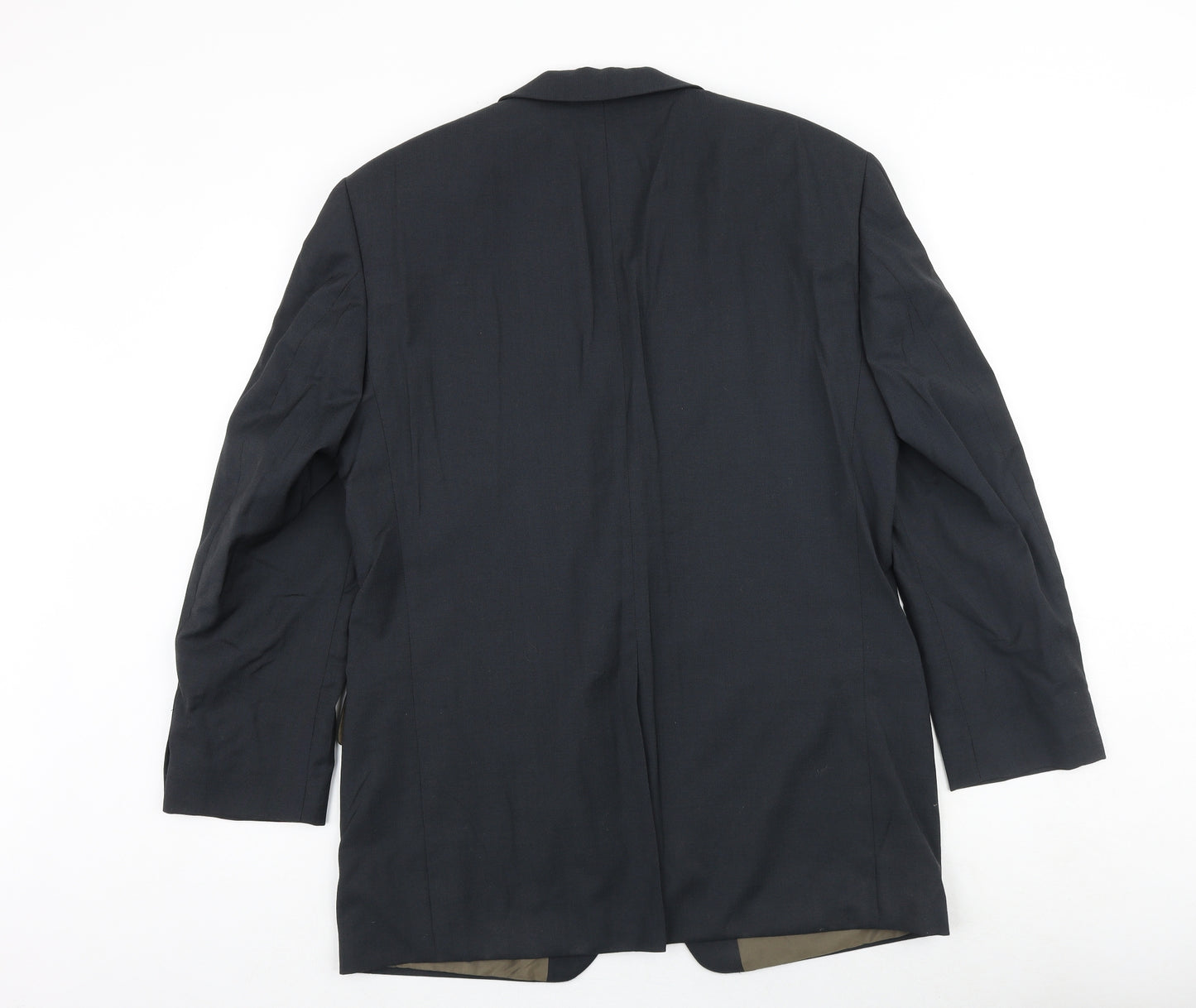 Spiedino Mens Grey Wool Jacket Suit Waistcoat Size 40 Regular