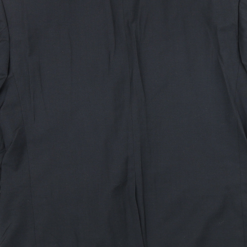 Spiedino Mens Grey Wool Jacket Suit Waistcoat Size 40 Regular