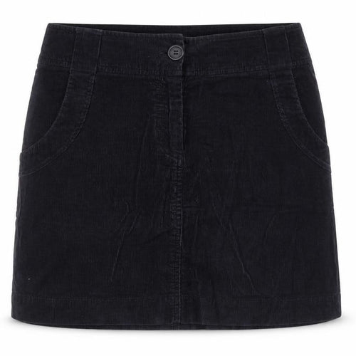 H&M Womens Purple Cotton A-Line Skirt Size M Button