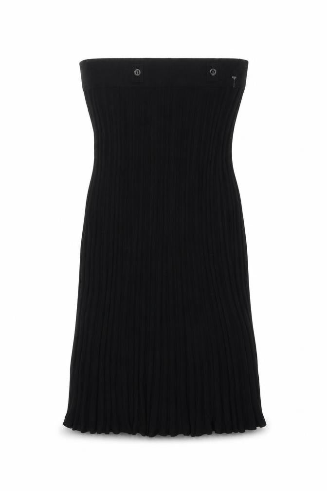 Marks and Spencer Womens Black Viscose Bandage Skirt Size 10
