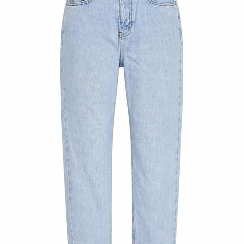 Topshop Womens Blue Cotton Straight Jeans Size 26 in L27 in Regular Button