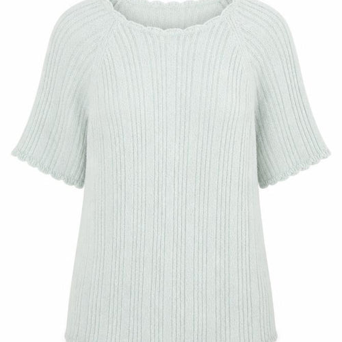 Berketex Womens Green Round Neck Acrylic Pullover Jumper Size 14