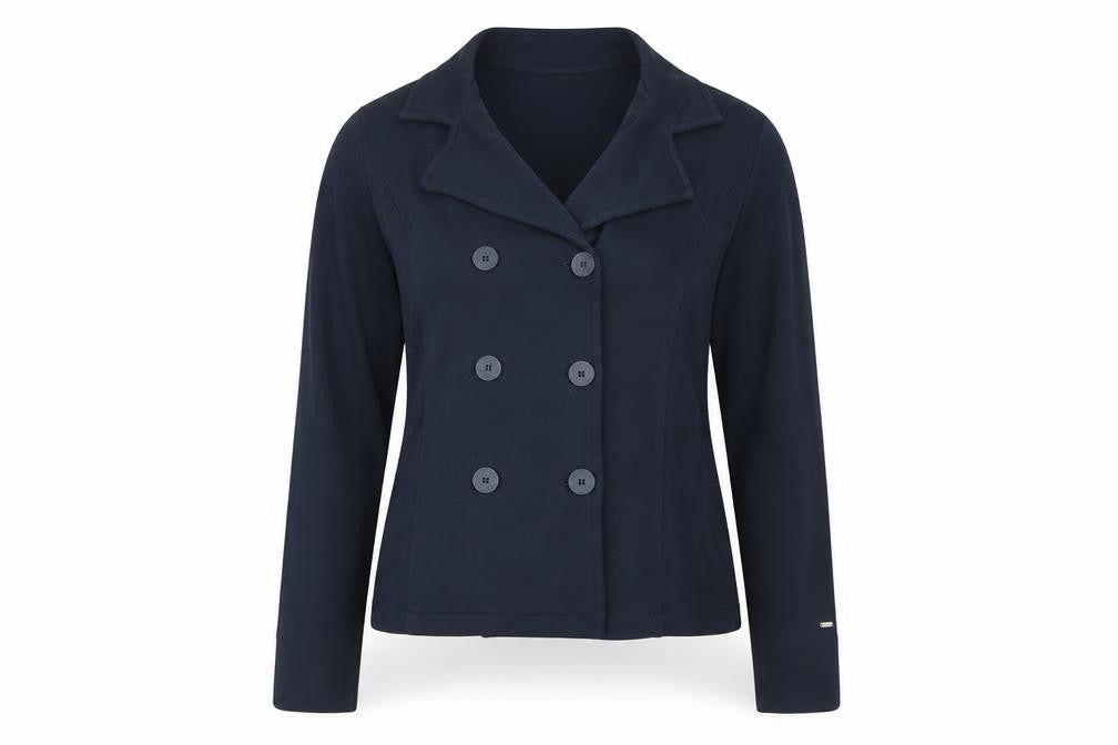 H&M Womens Blue Jacket Size L Button