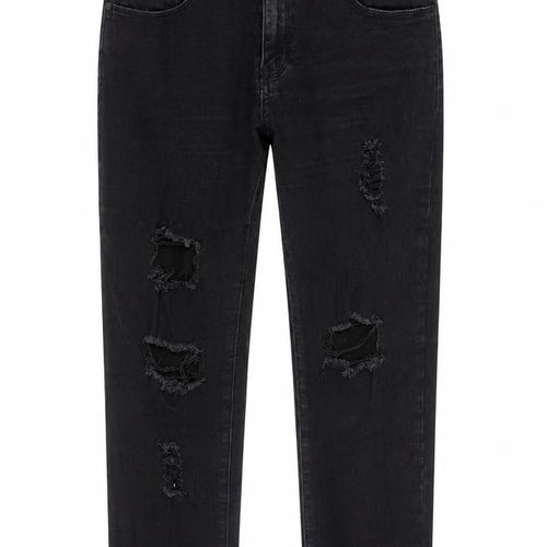 CI SONO Womens Black Cotton Straight Jeans Size 32 in Regular Zip
