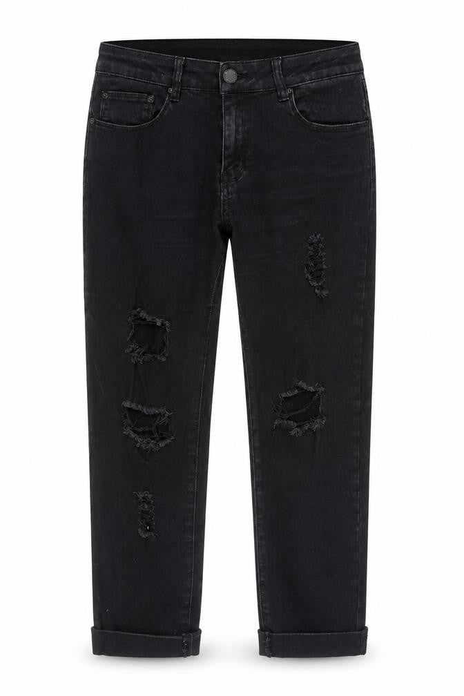 CI SONO Womens Black Cotton Straight Jeans Size 32 in Regular Zip