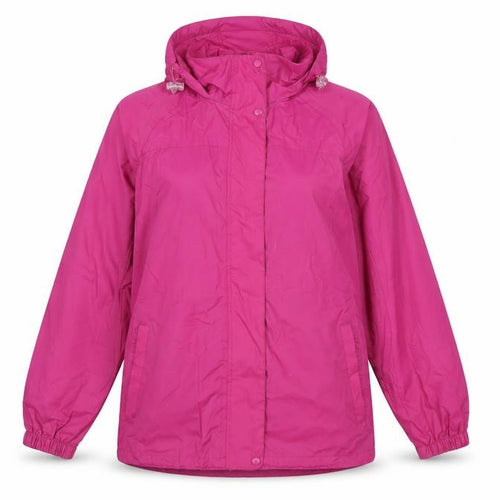 Neutral Territory Womens Pink Windbreaker Jacket Size S Zip