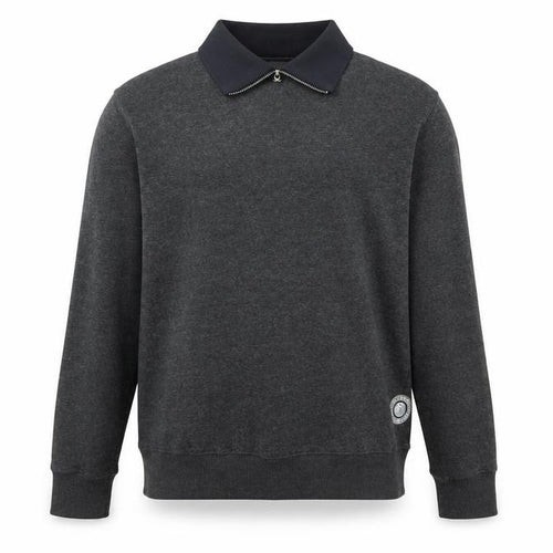Cotton Farm Mens Black Cotton Pullover Sweatshirt Size M