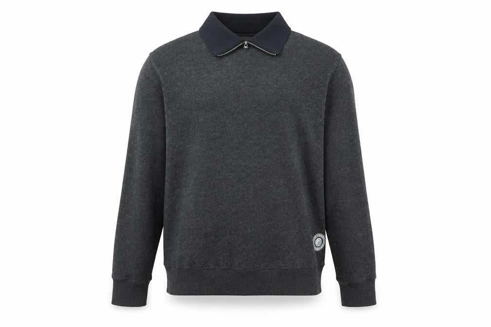 Cotton Farm Mens Black Cotton Pullover Sweatshirt Size M