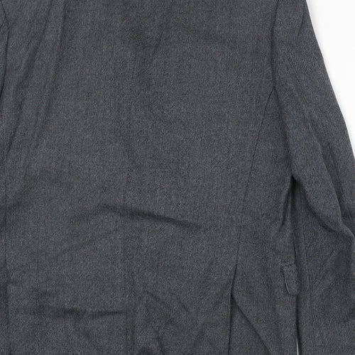 Marks and Spencer Mens Blue Wool Jacket Suit Jacket Size 42 Regular