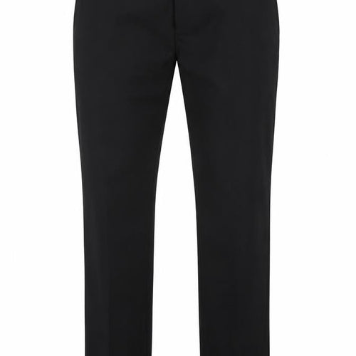 New Look Mens Black Polyester Dress Pants Trousers Size 30 in Regular Zip