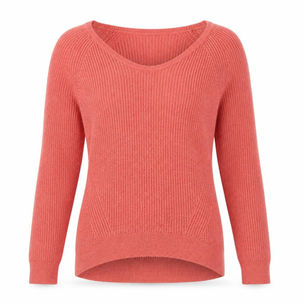 Gap Womens Pink V-Neck Nylon Pullover Jumper Size XS
