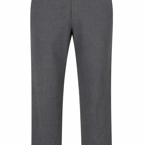 Burton Mens Grey Wool Dress Pants Trousers Size 36 in Regular Hook & Eye
