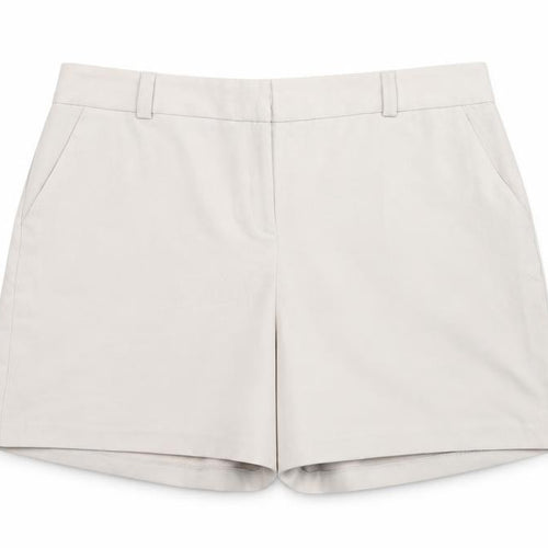 Dorothy Perkins Womens Beige Polyester Mom Shorts Size 22 Regular Hook & Eye