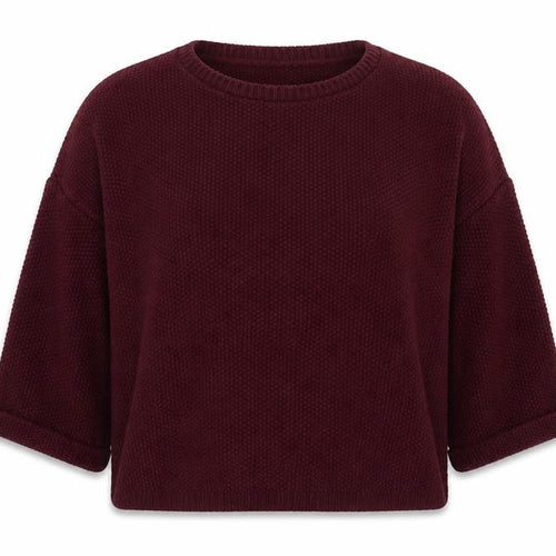 New Look Girls Red Round Neck Acrylic Pullover Jumper Size 10-11 Years Pullover